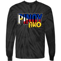 Pinoy Ako Tie-Dye Long Sleeve Shirt