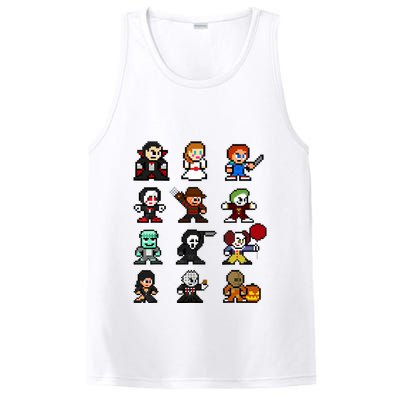 Pixel Art 8bit Horror Halloween Scary Character Video Games PosiCharge Competitor Tank