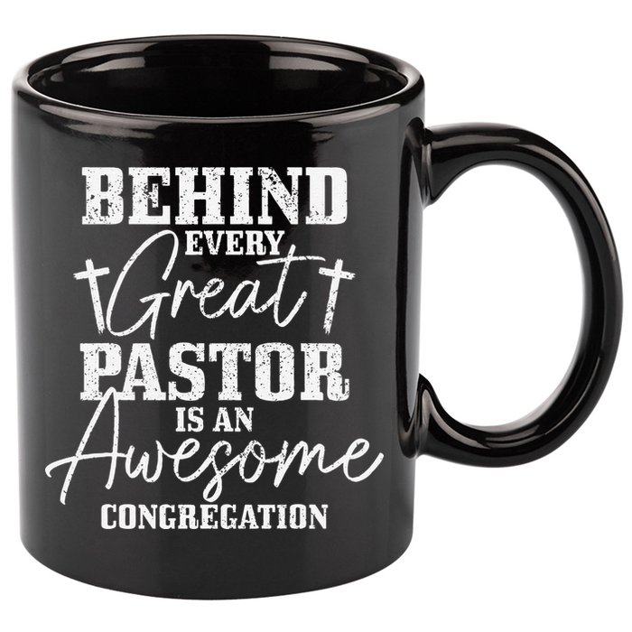 Pastor Appreciation Art Preacher Clergy Christian 11oz C Handle Ceramic Mug