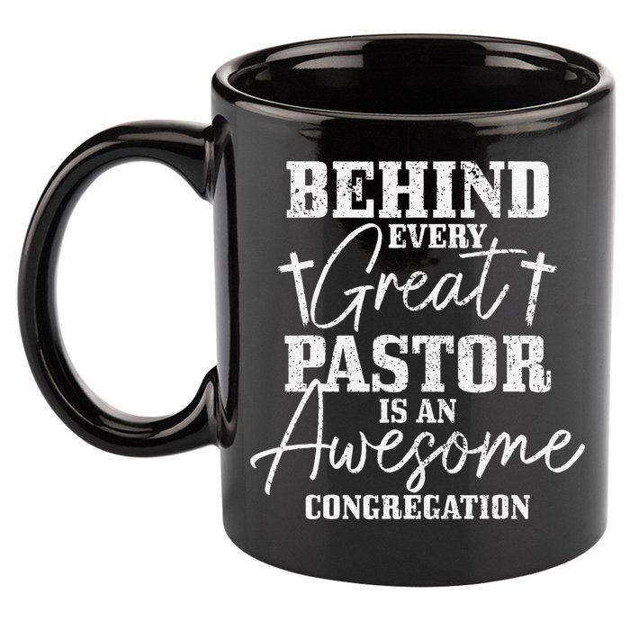 Pastor Appreciation Art Preacher Clergy Christian 11oz C Handle Ceramic Mug