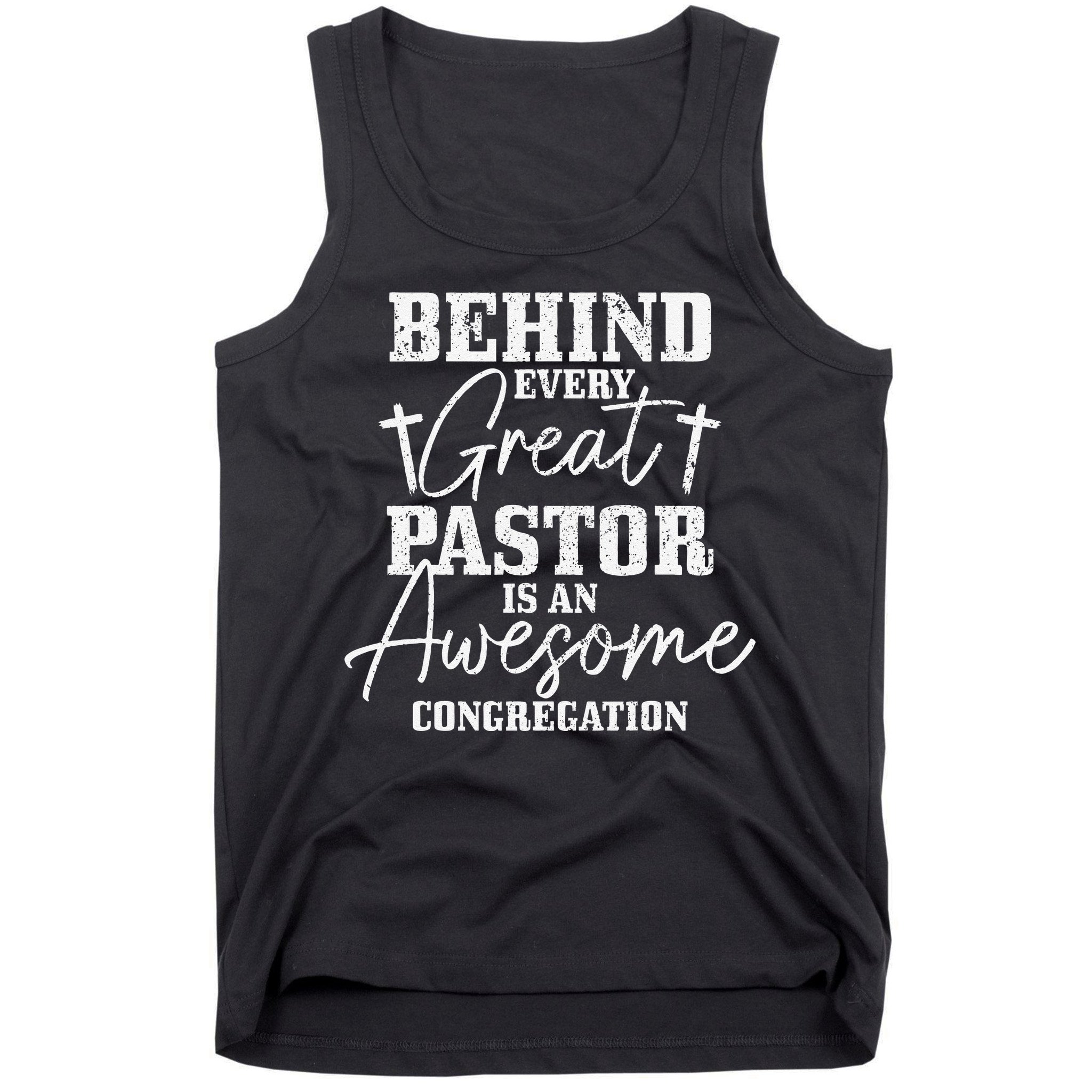 Pastor Appreciation Art Preacher Clergy Christian Tank Top