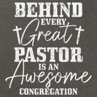 Pastor Appreciation Art Preacher Clergy Christian Cotton Canvas Backpack