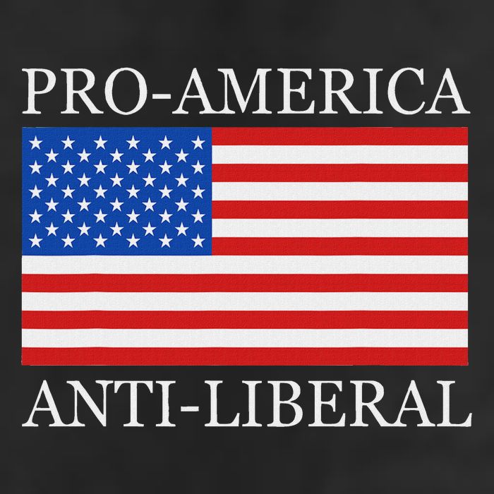 Pro American Anti Liberal S For Conservative Republican Cool Comfort Performance Bucket Hat