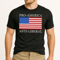 Pro American Anti Liberal S For Conservative Republican Cooling Performance Crew T-Shirt