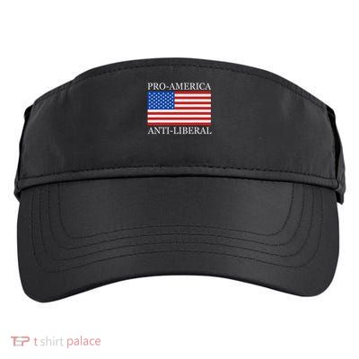 Pro American Anti Liberal S For Conservative Republican Adult Drive Performance Visor