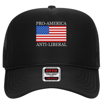 Pro American Anti Liberal S For Conservative Republican Trucker Hat