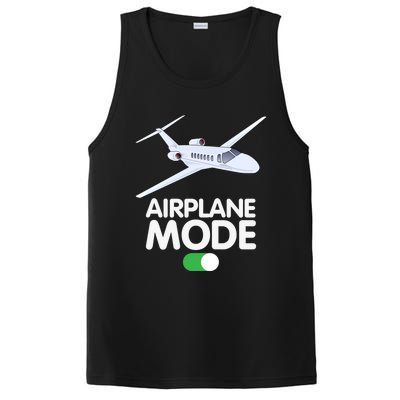 Pilot Aviation Airplane Mode On Great Gift PosiCharge Competitor Tank