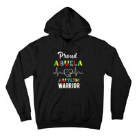 Proud Autism Abuela Autism Awareness Warrior Matching Family Hoodie