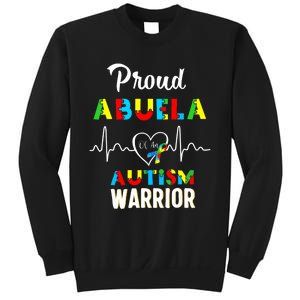 Proud Autism Abuela Autism Awareness Warrior Matching Family Sweatshirt