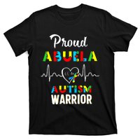 Proud Autism Abuela Autism Awareness Warrior Matching Family T-Shirt