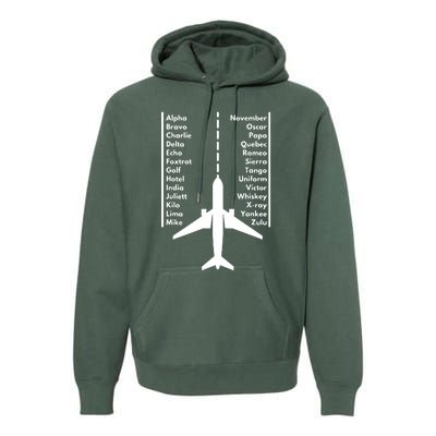 Pilot & Aviation Airplane Premium Hoodie