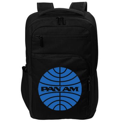 Pan Airlines Am Retro Vintage Airline Impact Tech Backpack