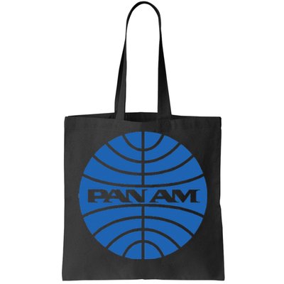 Pan Airlines Am Retro Vintage Airline Tote Bag