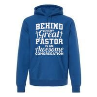 Pastor Appreciation Art Preacher Clergy Christian Premium Hoodie