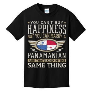 Panamanian And American Flag Panama Proud Kids T-Shirt