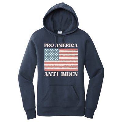 Pro America Anti Biden Women's Pullover Hoodie