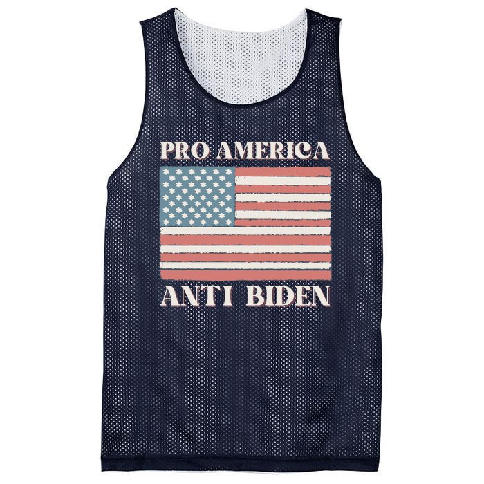 Pro America Anti Biden Mesh Reversible Basketball Jersey Tank