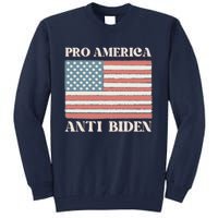 Pro America Anti Biden Tall Sweatshirt