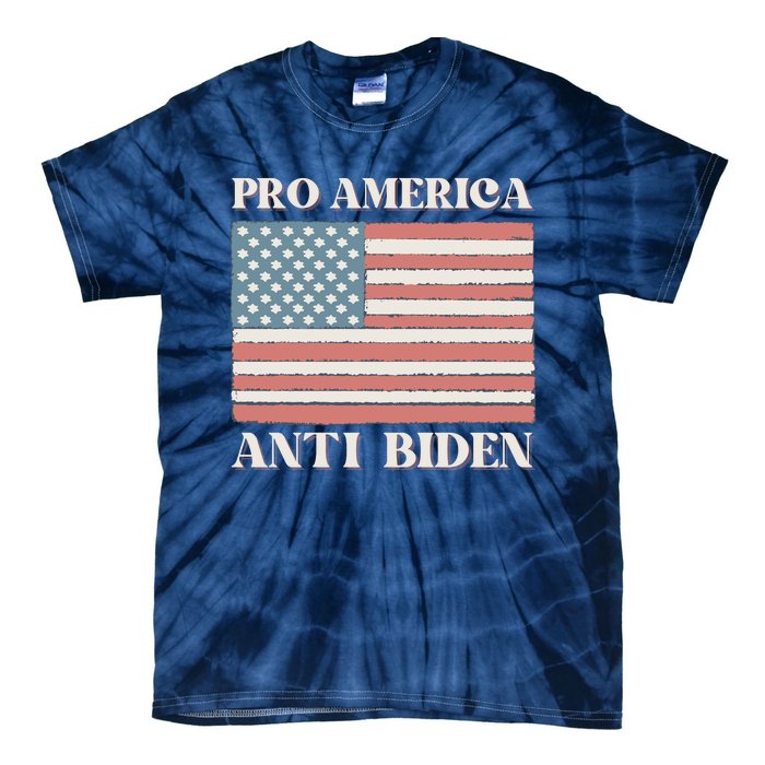 Pro America Anti Biden Tie-Dye T-Shirt