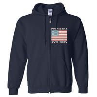 Pro America Anti Biden Full Zip Hoodie