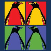 Pop Art Antarctic Animal Lover Zoo Keeper Gift Cute Penguin 16 in Basic Backpack