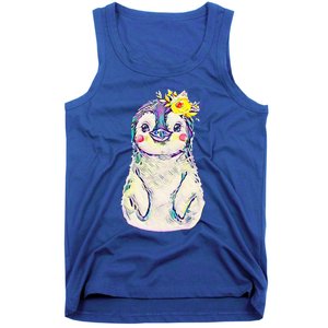 Penguin Antarctica Animals Flightless Bird Motif Penguins Gift Tank Top