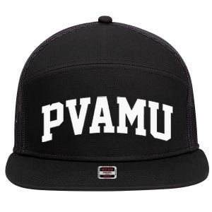 PVAMU Athletic Arch College University Alumni 7 Panel Mesh Trucker Snapback Hat