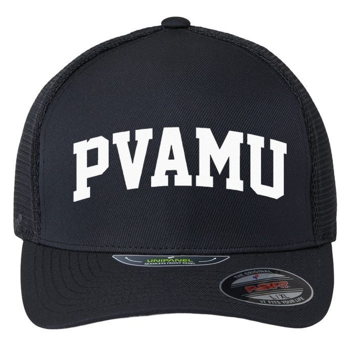 PVAMU Athletic Arch College University Alumni Flexfit Unipanel Trucker Cap