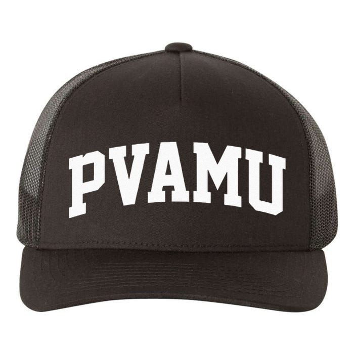 PVAMU Athletic Arch College University Alumni Yupoong Adult 5-Panel Trucker Hat