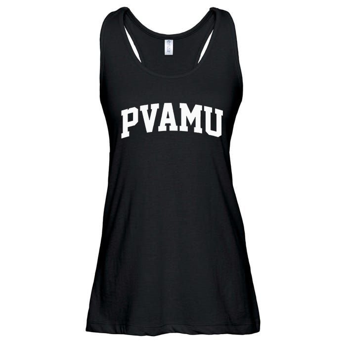 PVAMU Athletic Arch College University Alumni Ladies Essential Flowy Tank