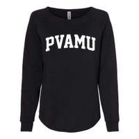 PVAMU Athletic Arch College University Alumni Womens California Wash Sweatshirt