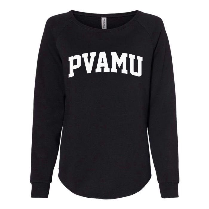 PVAMU Athletic Arch College University Alumni Womens California Wash Sweatshirt