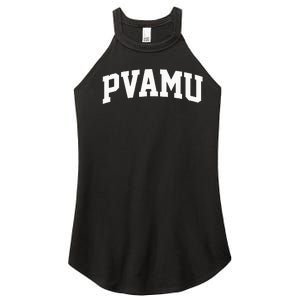 PVAMU Athletic Arch College University Alumni Women's Perfect Tri Rocker Tank