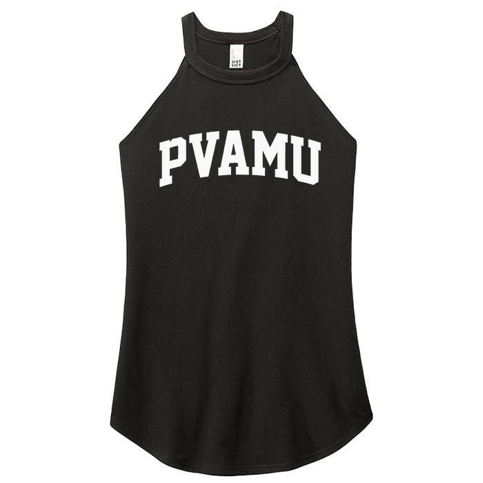 PVAMU Athletic Arch College University Alumni Women's Perfect Tri Rocker Tank