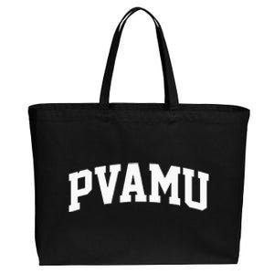 PVAMU Athletic Arch College University Alumni Cotton Canvas Jumbo Tote