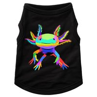 Pop Art Axolotl funny animals lover Doggie Tank