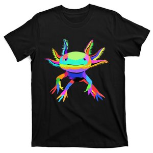 Pop Art Axolotl funny animals lover T-Shirt