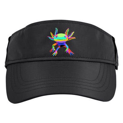 Pop Art Axolotl funny animals lover Adult Drive Performance Visor