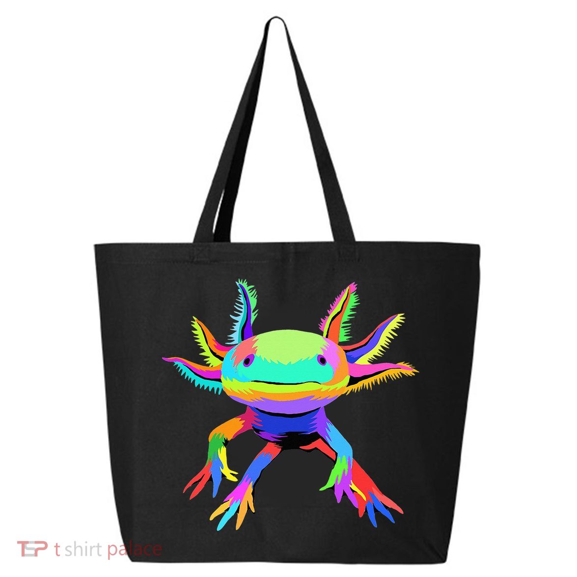 Pop Art Axolotl funny animals lover 25L Jumbo Tote