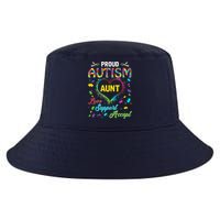 Proud Autism Aunt Love Support Accept Help Awareness Cool Comfort Performance Bucket Hat