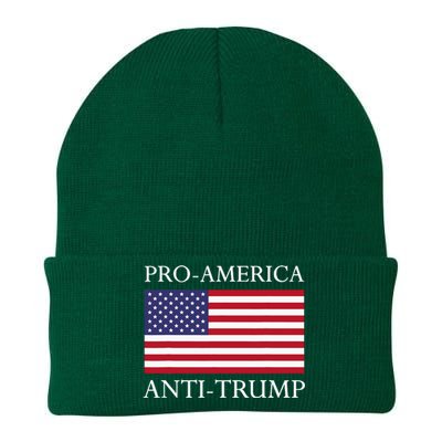 Proamerica Antitrump American Usa Flag Resist Knit Cap Winter Beanie