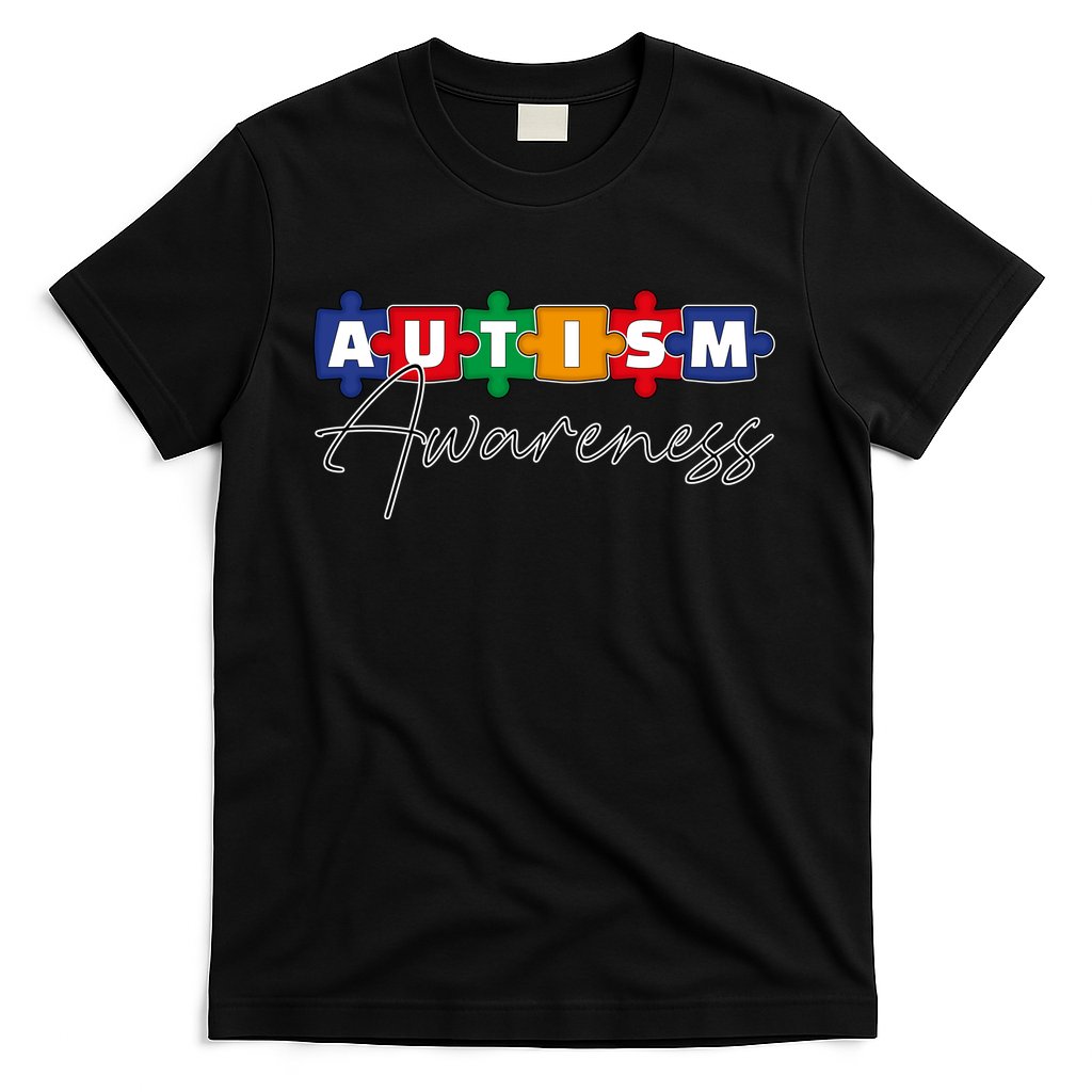 Puzzle Autism Awareness Month Gift T-Shirt