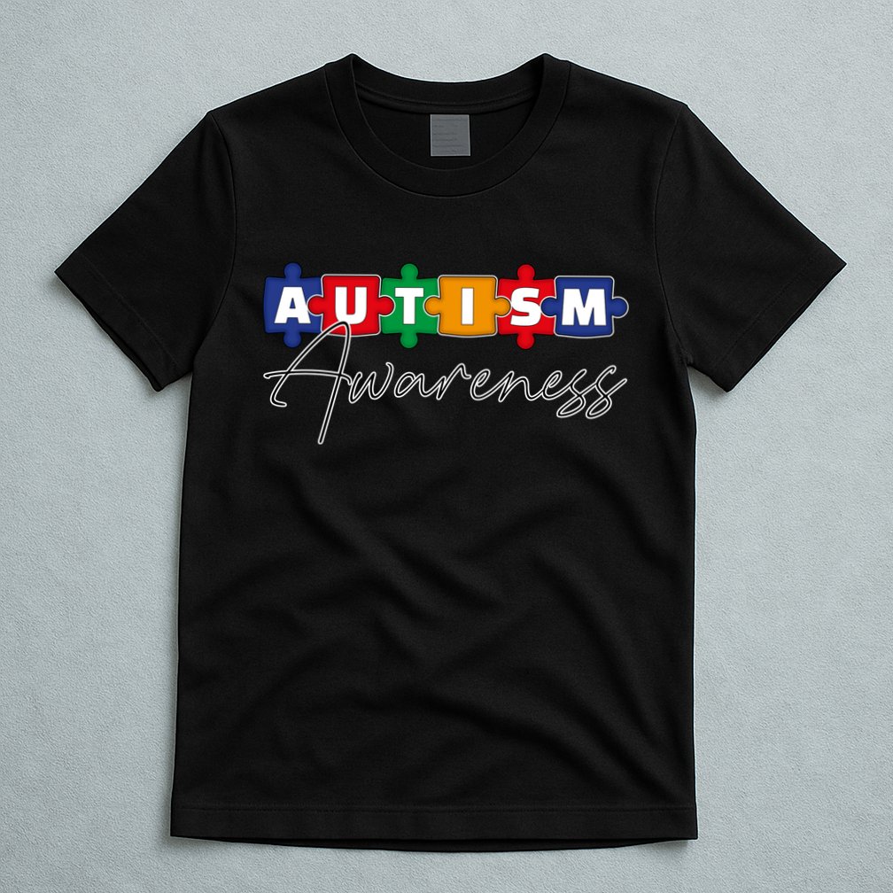Puzzle Autism Awareness Month Gift T-Shirt