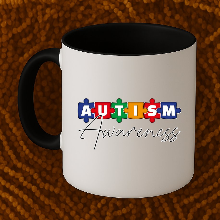 Puzzle Autism Awareness Month Gift Mug