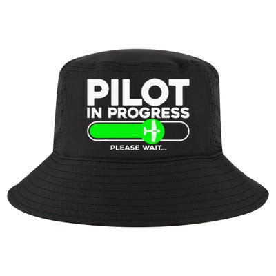 Pilot Art Airline Future Pilot Aviation Airplane Cool Comfort Performance Bucket Hat