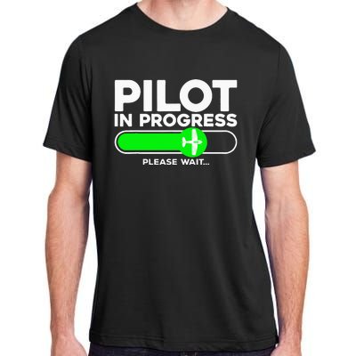 Pilot Art Airline Future Pilot Aviation Airplane Adult ChromaSoft Performance T-Shirt