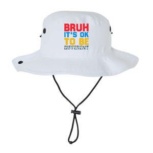 Pride Autism Awareness Day Bruh ItS Ok To Be Different Great Gift Legacy Cool Fit Booney Bucket Hat