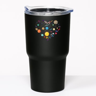 Planets As A Heart Solar System, Science, Space Tumbler