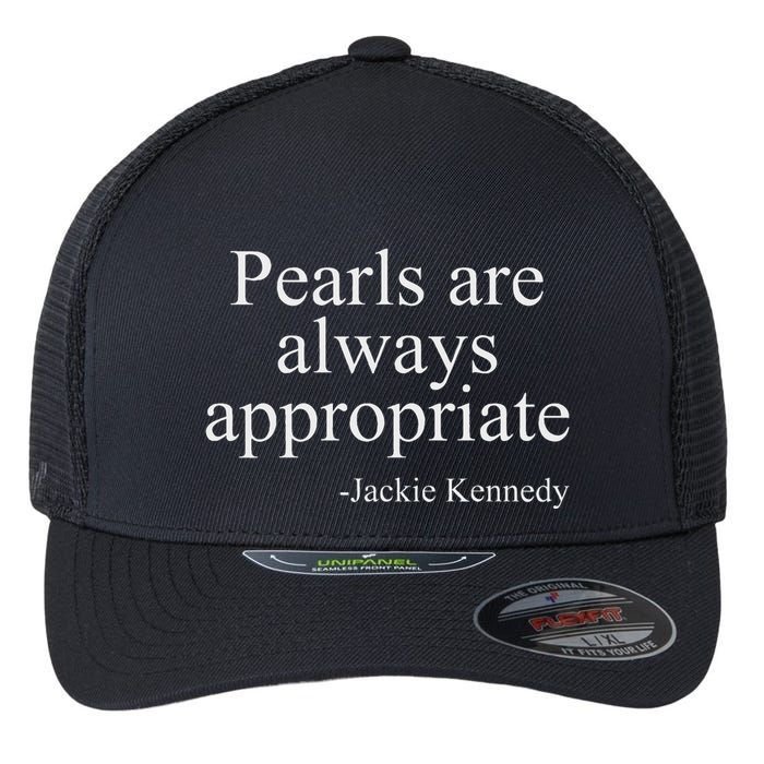 Pearls Are Always Appropriate Classic Pear Flexfit Unipanel Trucker Cap