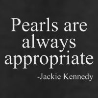 Pearls Are Always Appropriate Classic Pear 25L Jumbo Tote